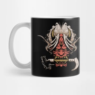 illustration of Oni (Kazan Yamaoka) Mug